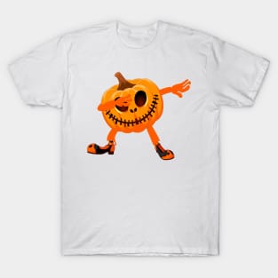 Halloween Shirts For Boys Kids Dabbing Pumpkin T-Shirt